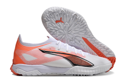 Puma Ultra Ultimate TF Low-Tops Football Shoes - White/Red/Black