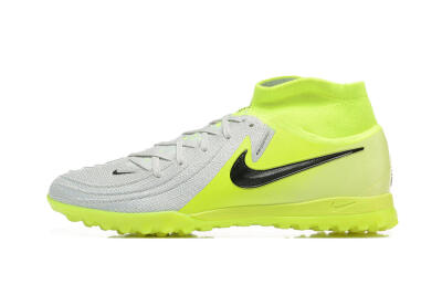 Nike Phantom Luna Elite TF High-Tops Football Shoes - Grey/Yellow/Black