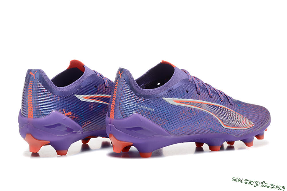Puma Ultra 5 Ultimate FG Low-Tops Football Boots - Purple/Blue/Red 9