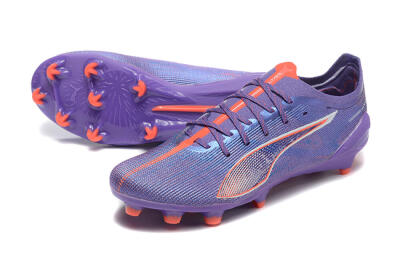 Puma Ultra 5 Ultimate FG Low-Tops Football Boots - Purple/Blue/Red