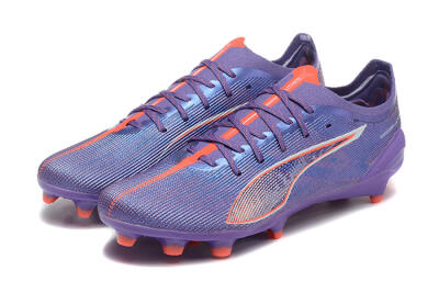 Puma Ultra 5 Ultimate FG Low-Tops Football Boots - Purple/Blue/Red