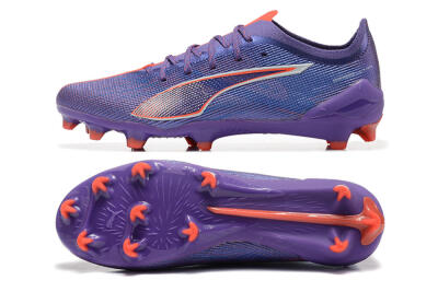 Puma Ultra 5 Ultimate FG Low-Tops Football Boots - Purple/Blue/Red