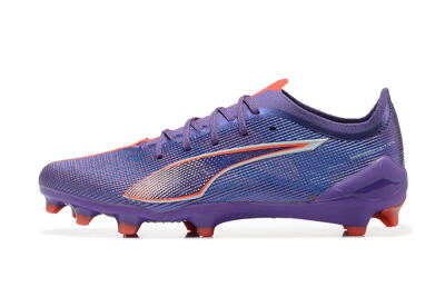 Puma Ultra 5 Ultimate FG Low-Tops Football Boots - Purple/Blue/Red