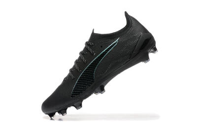 Puma Ultra 5 Ultimate FG Low-Tops Football Boots - Black/Jade/White