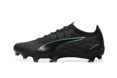 Puma Ultra 5 Ultimate FG Low-Tops Football Boots - Black/Jade/White
