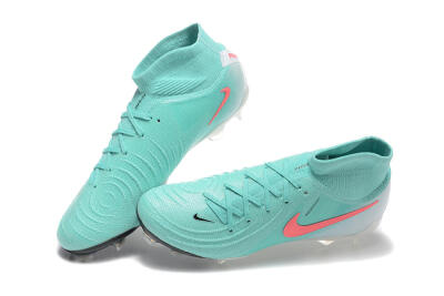 Nike Phantom Luna Elite FG High-Tops Football Boots - Jade/Red/White