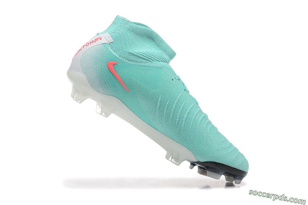 Nike Phantom Luna Elite FG High-Tops Football Boots - Jade/Red/White 7
