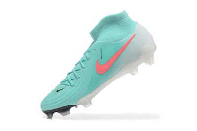 Nike Phantom Luna Elite FG High-Tops Football Boots - Jade/Red/White