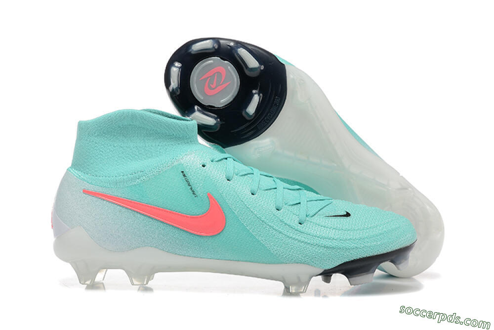Nike Phantom Luna Elite FG High-Tops Football Boots - Jade/Red/White 1