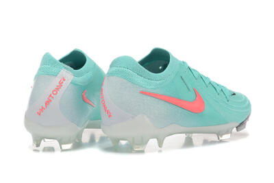 Nike Phantom Luna Elite FG Low-Tops Football Boots - Jade/Red/White