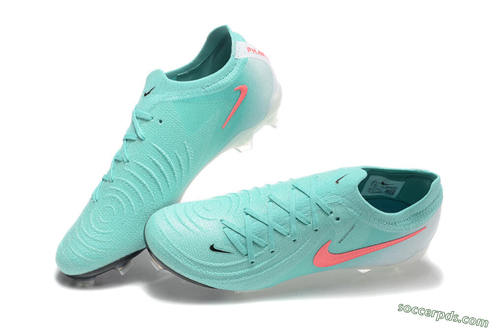 Nike Phantom Luna Elite FG Low-Tops Football Boots - Jade/Red/White 6