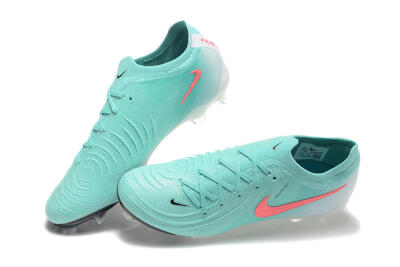 Nike Phantom Luna Elite FG Low-Tops Football Boots - Jade/Red/White