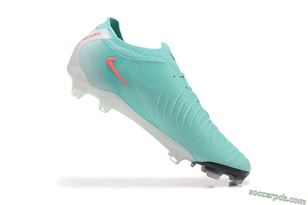 Nike Phantom Luna Elite FG Low-Tops Football Boots - Jade/Red/White 7