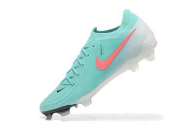 Nike Phantom Luna Elite FG Low-Tops Football Boots - Jade/Red/White