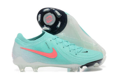 Nike Phantom Luna Elite FG Low-Tops Football Boots - Jade/Red/White