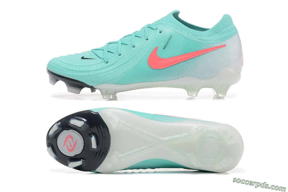 Nike Phantom Luna Elite FG Low-Tops Football Boots - Jade/Red/White 0