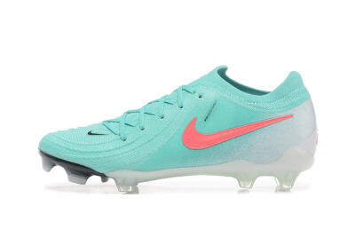 Nike Phantom Luna Elite FG Low-Tops Football Boots - Jade/Red/White