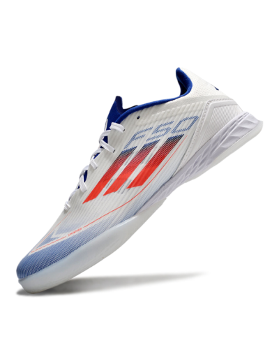 Adidas F50 Elite IC Low-Tops Football Shoes - Blue/White/Red