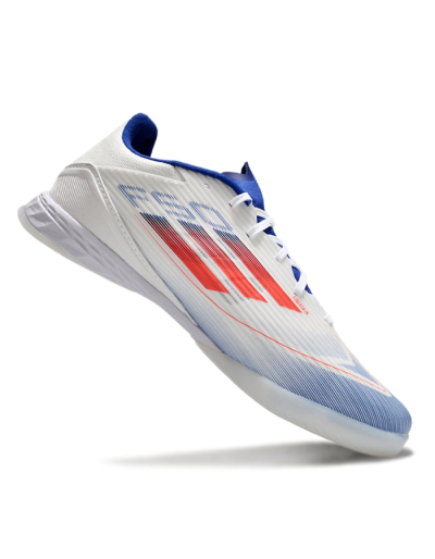 Adidas F50 Elite IC Low-Tops Football Shoes - Blue/White/Red
