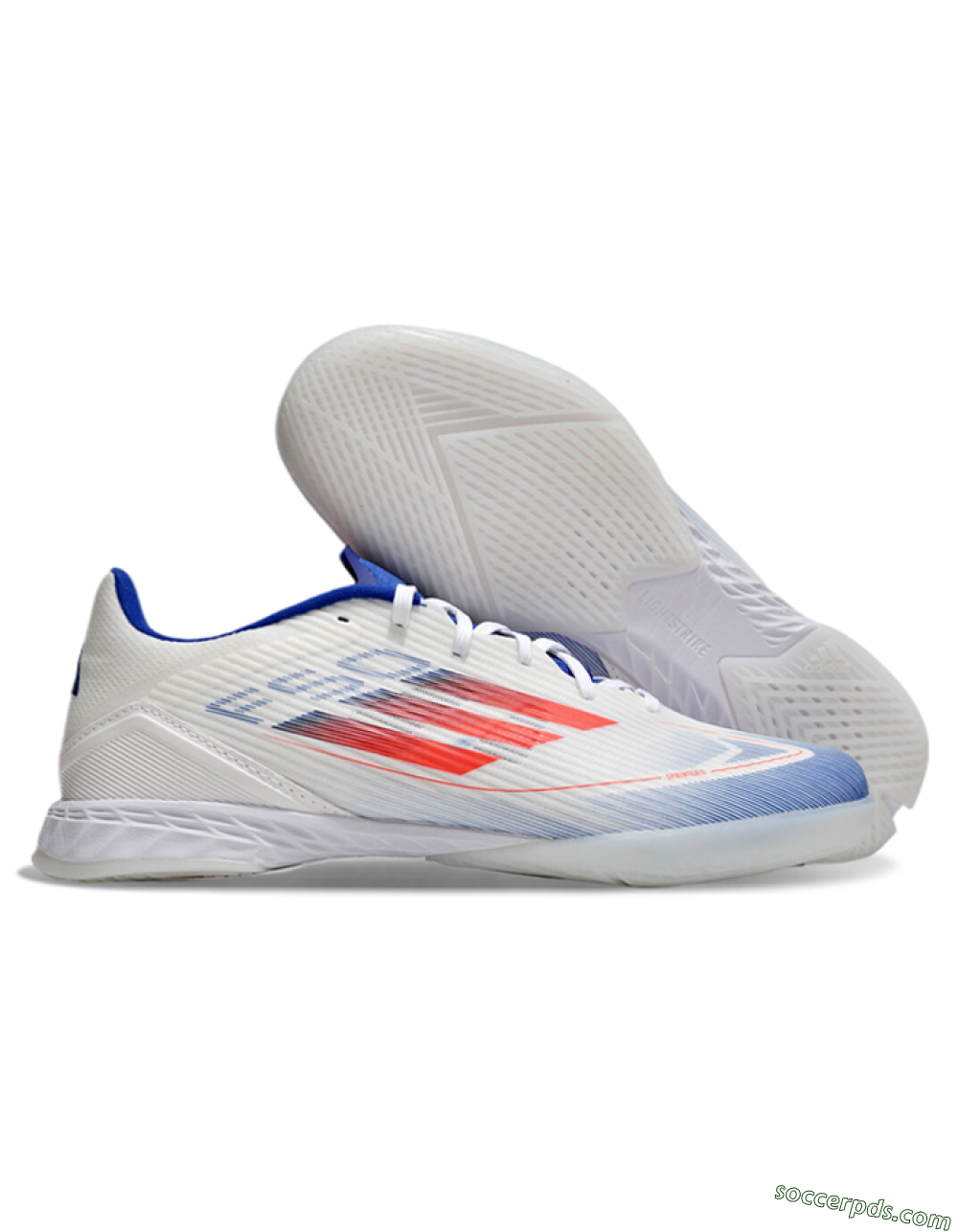 Adidas F50 Elite IC Low-Tops Football Shoes - Blue/White/Red 1