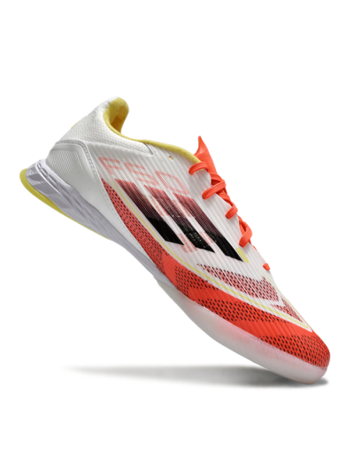 Adidas F50 Elite IC Low-Tops Football Shoes - Red/White/Yellow
