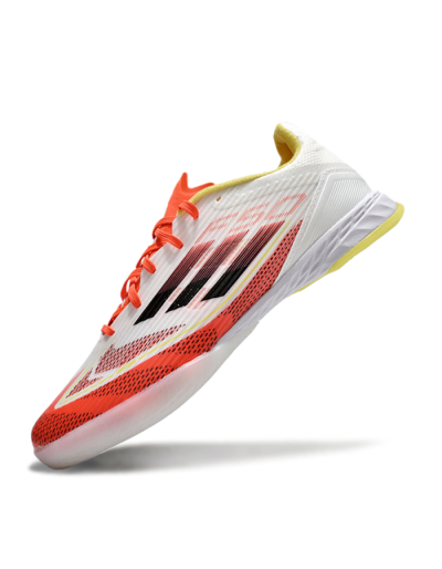 Adidas F50 Elite IC Low-Tops Football Shoes - Red/White/Yellow
