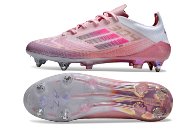 Adidas F50 Elite 304 SG Low-Tops Football Boots - Pink/Gold/White