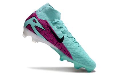 Nike Air Zoom Mercurial Superfly 10 Elite FG High-Tops Football Boots - Jade/Black/Purple
