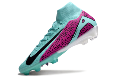 Nike Air Zoom Mercurial Superfly 10 Elite FG High-Tops Football Boots - Jade/Black/Purple