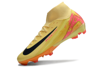 Nike Air Zoom Mercurial Superfly 10 Elite FG High-Tops Football Boots - Yellow/Black/Red