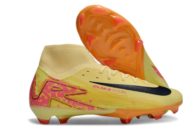 Nike Air Zoom Mercurial Superfly 10 Elite FG High-Tops Football Boots - Yellow/Black/Red