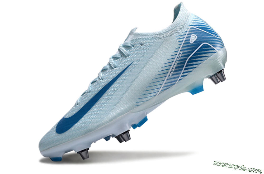 Nike Air Zoom Mercurial Vapor 16 Elite SG Low-Tops Football Boots - Jade/Blue/White 5