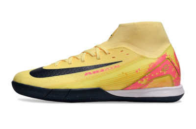Nike Air Zoom Mercurial Superfly 10 Elite IC High-Tops Football Shoes - Yellow/Black/Red