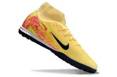 Nike Air Zoom Mercurial Superfly 10 Elite TF High-Tops Football Shoes - Yellow/Black/Red