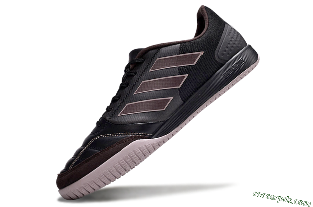 Adidas Top Sala Competition IC Low-Tops Football Shoes - Black/Brown/Pink 5