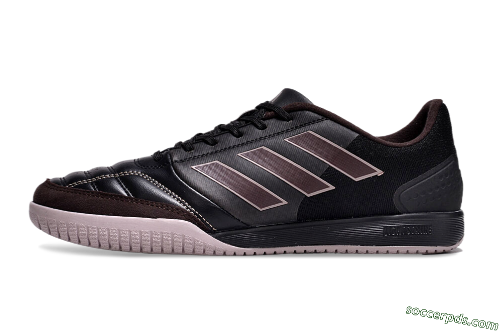Adidas Top Sala Competition IC Low-Tops Football Shoes - Black/Brown/Pink 2