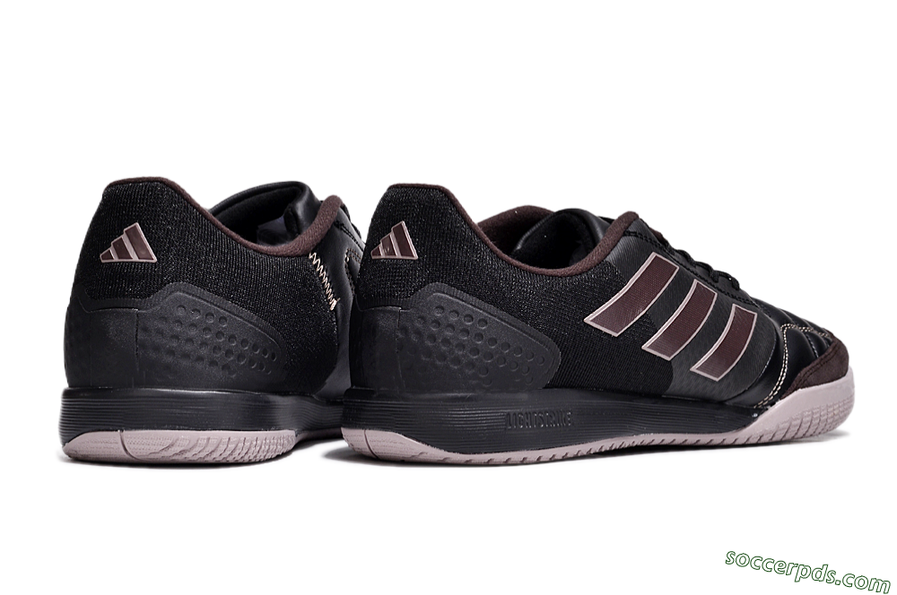 Adidas Top Sala Competition IC Low-Tops Football Shoes - Black/Brown/Pink 6