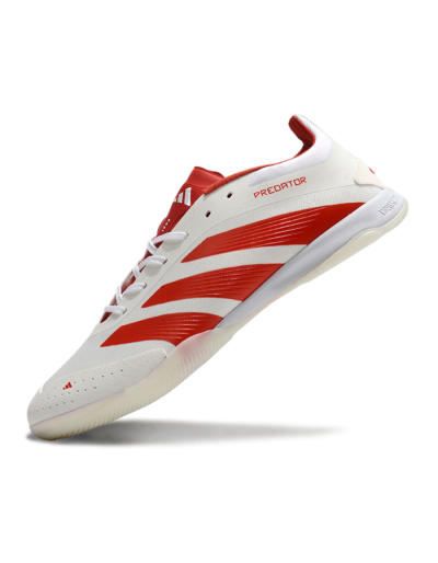 Adidas Predator 24 Elite IC Low-Tops Football Shoes - Beige/Red/White