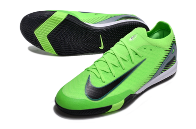 Nike Air Zoom Mercurial Vapor 16 Elite IC Low-Tops Football Shoes - Yellow/Black/Silver