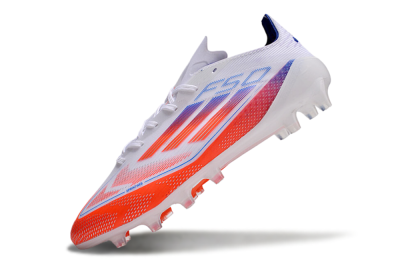 Adidas F50 Elite AG Low-Tops Football Boots - Red/White/Blue