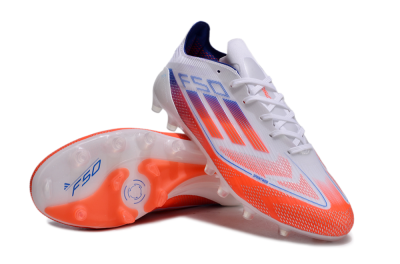 Adidas F50 Elite AG Low-Tops Football Boots - Red/White/Blue