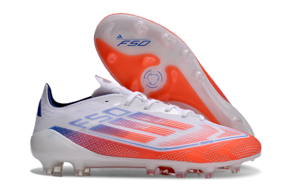 Adidas F50 Elite AG Low-Tops Football Boots - Red/White/Blue