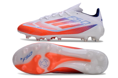 Adidas F50 Elite AG Low-Tops Football Boots - Red/White/Blue