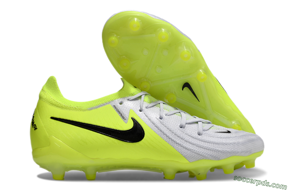 Nike Phantom Luna Elite Low-Tops Football Boots - Yellow/Grey/Black 0