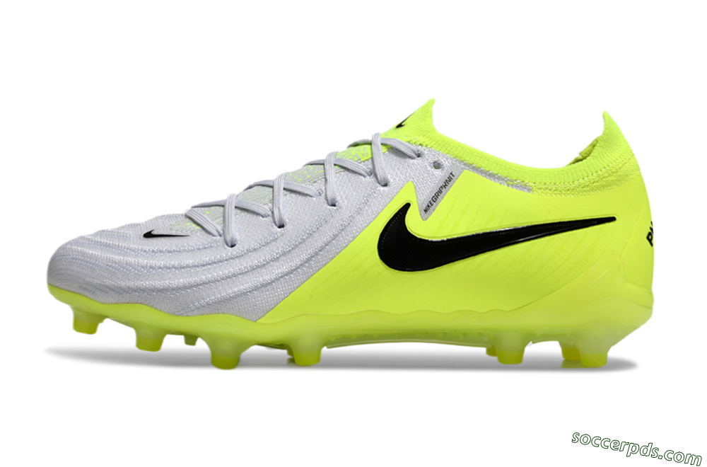 Nike Phantom Luna Elite Low-Tops Football Boots - Yellow/Grey/Black 1