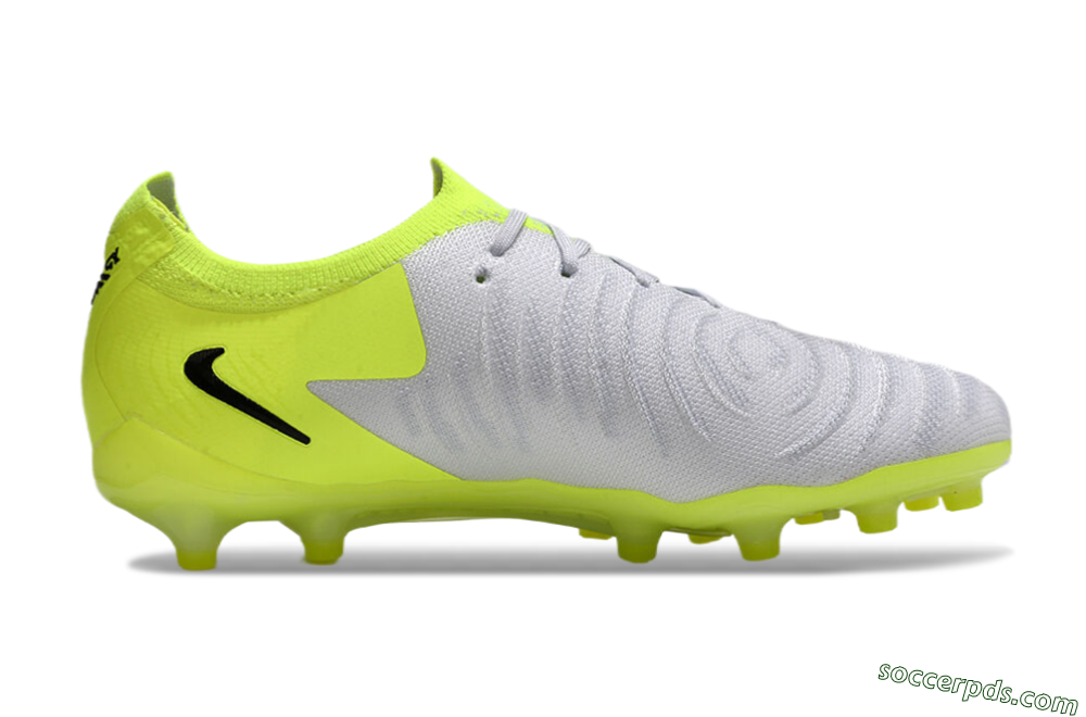 Nike Phantom Luna Elite Low-Tops Football Boots - Yellow/Grey/Black 6