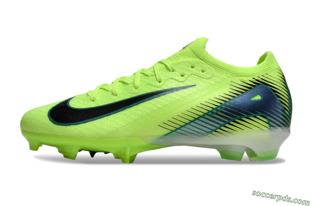 Nike Air Zoom Mercurial Vapor 16 Elite FG Low-Tops Football Boots - Yellow/Green/Blue 2