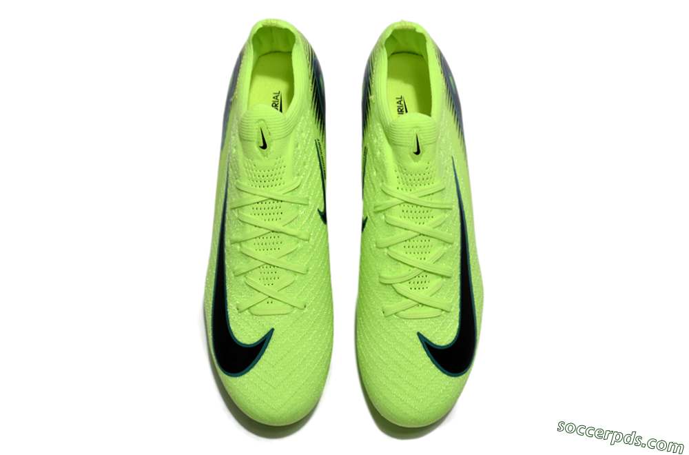 Nike Air Zoom Mercurial Vapor 16 Elite FG Low-Tops Football Boots - Yellow/Green/Blue 4