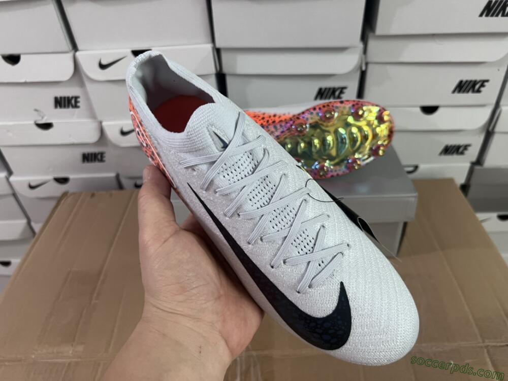 Nike Air Zoom Mercurial Vapor 16 Elite AG Low-Tops Football Boots - Grey/Black/Brown