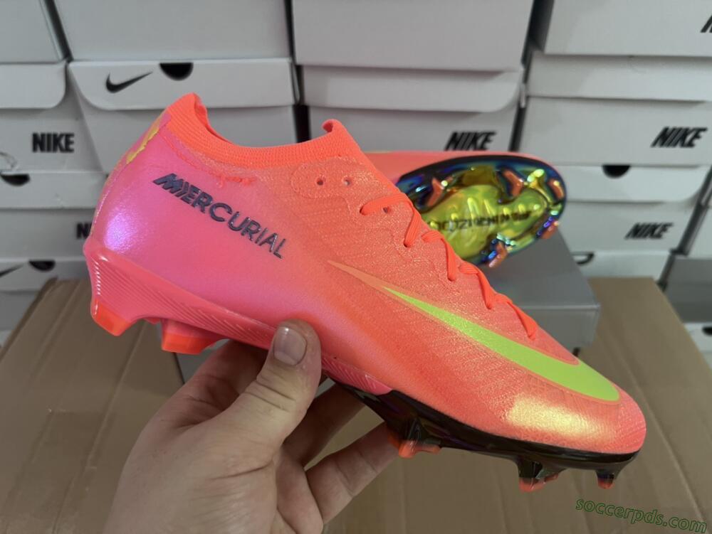 Nike Air Zoom Mercurial Vapor 16 Elite FG Low-Tops Football Boots - Orange/Yellow/Black